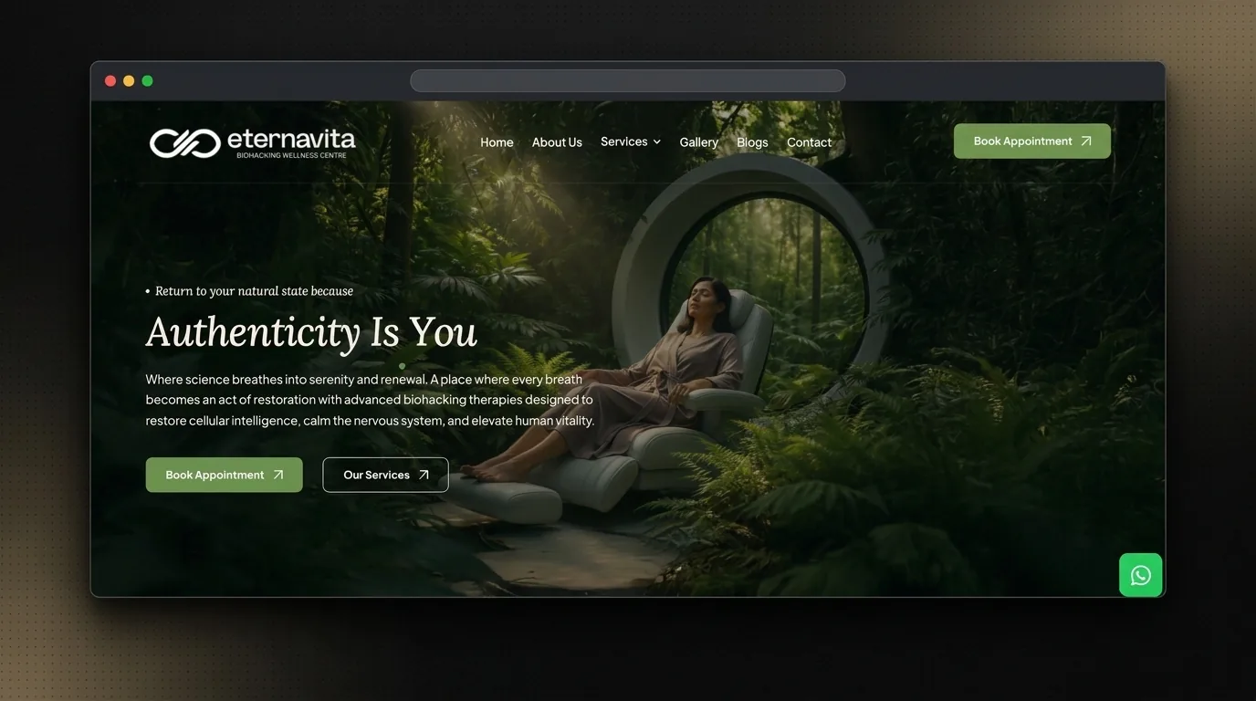 Eterna Vita homepage