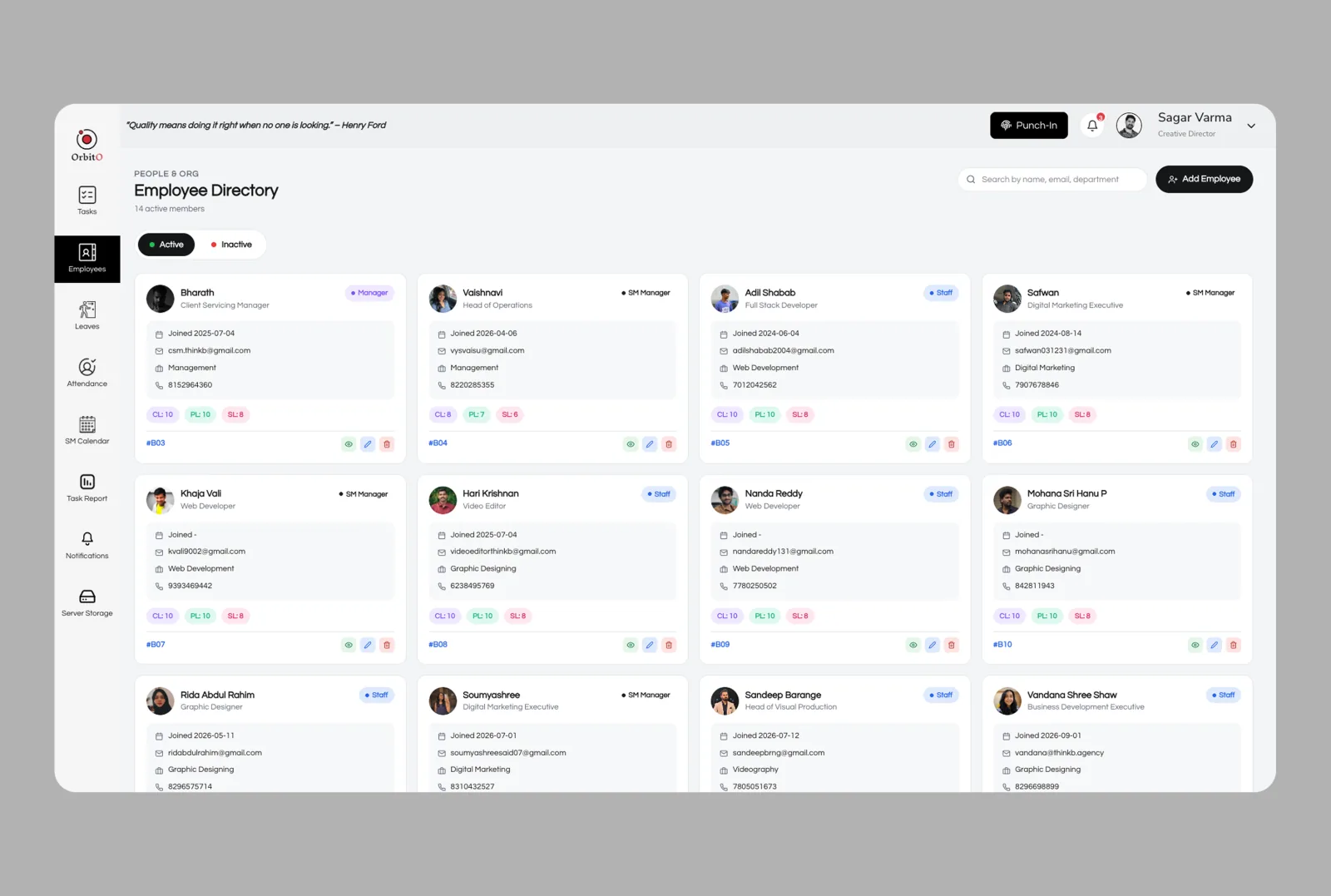 Employee Directory